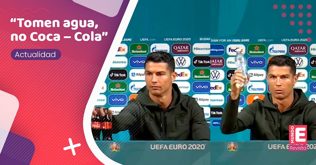La frase de Cristiano Ronaldo que golpeó las finanzas a Coca -Cola