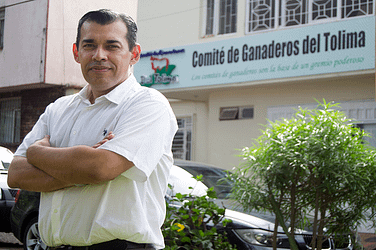 Carlos Silva Villamil, Gerente del Comité de Ganaderos del Tolima
