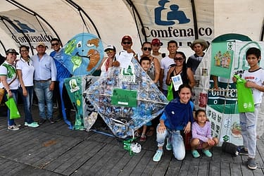 Festival del viento y las cometas de Comfenalco Tolima, éxito y diversión entre las familias ibaguereñas.